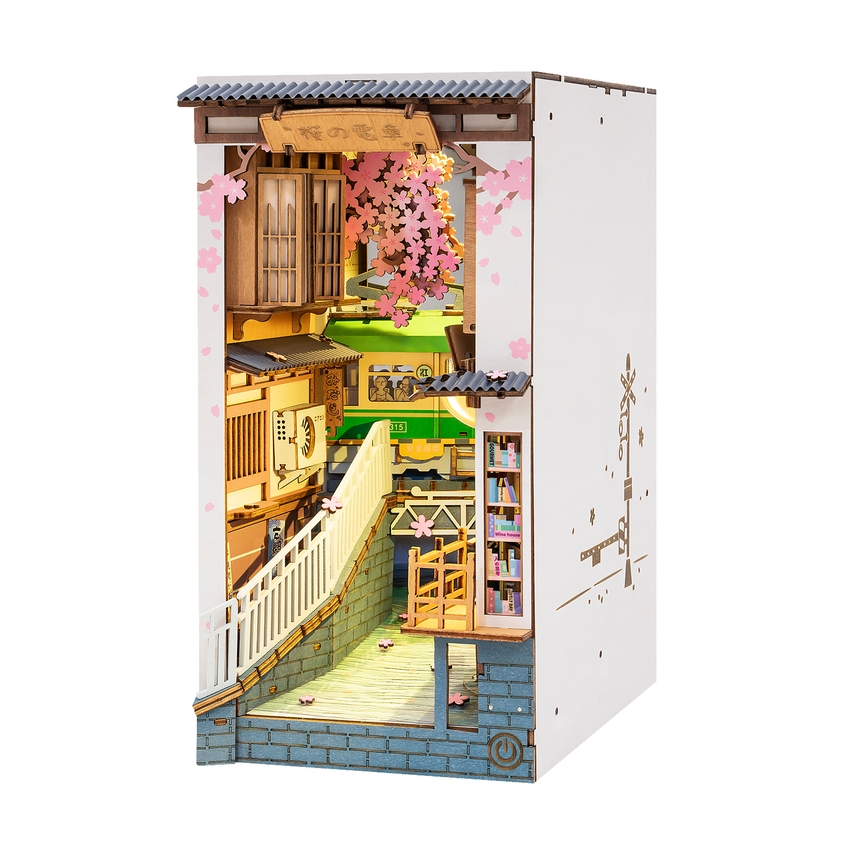 BOOK NOOK SAKURA DENSYA WOODEN PUZZLE