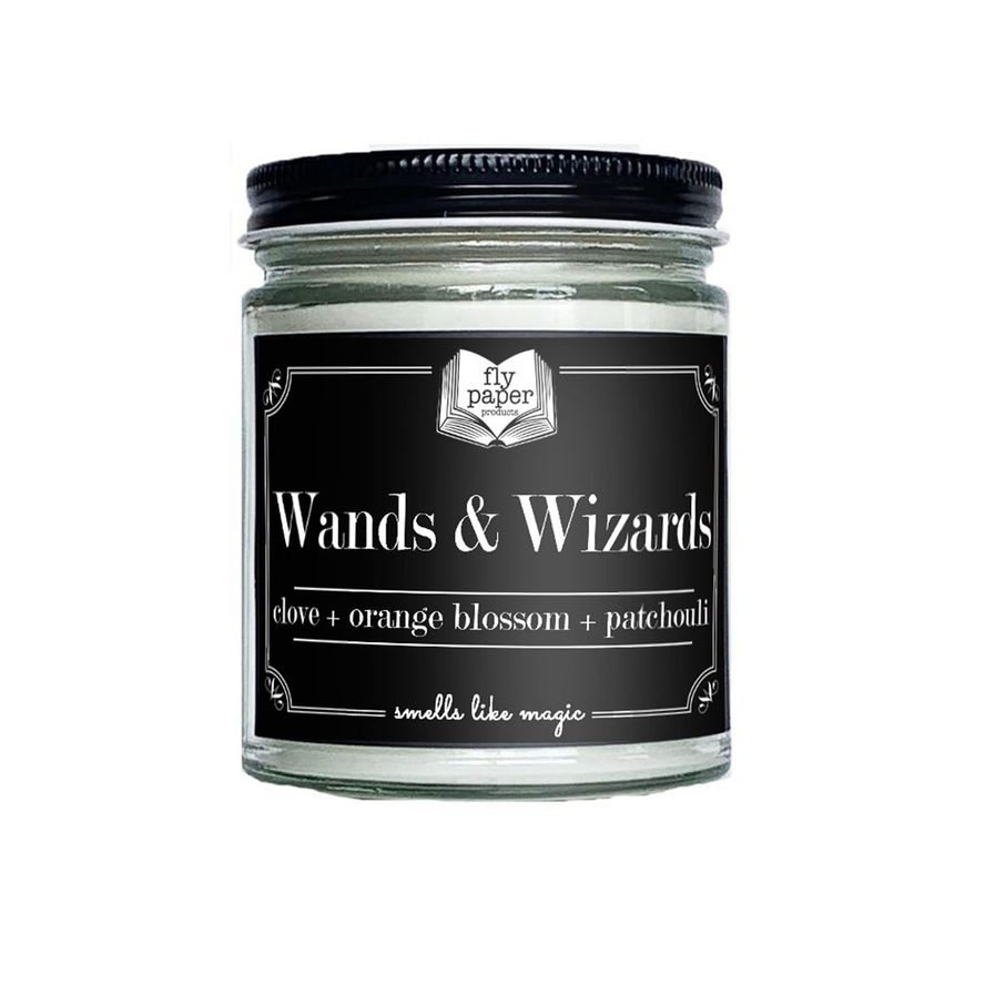 WANDS AND WIZARDS JAR CANDLE