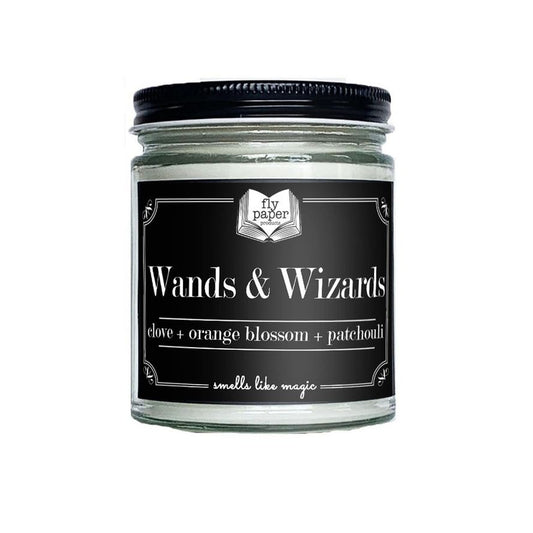 WANDS AND WIZARDS JAR CANDLE
