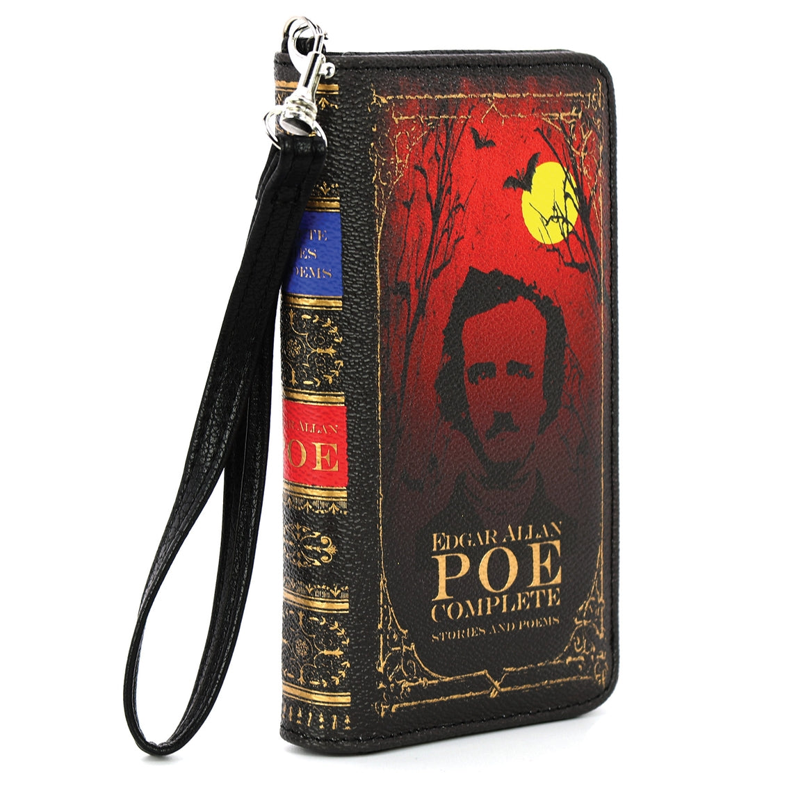 COMPLETE STORIES EDGAR ALLAN POE WALLET WRISTLET