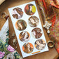 ART NOUVEAU STICKER SHEET