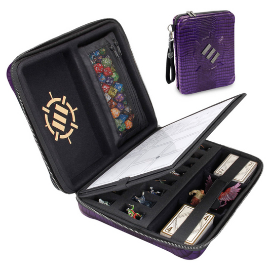 ENHANCE RPG ORGANIZER PURPLE SCALE COLLECTOR'S EDITION