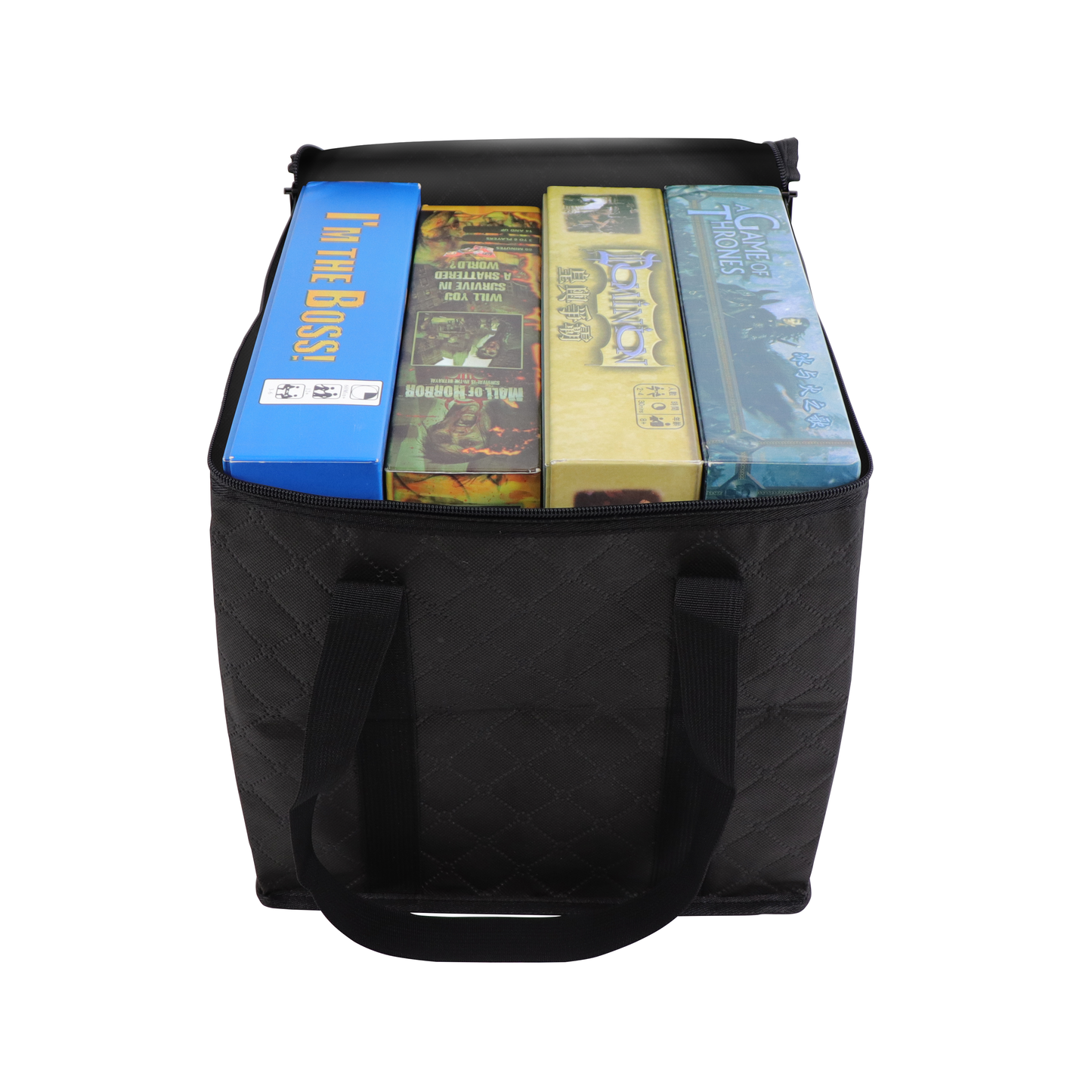 LIGHTWEIGHT BOARD GAME BAG - BLACK