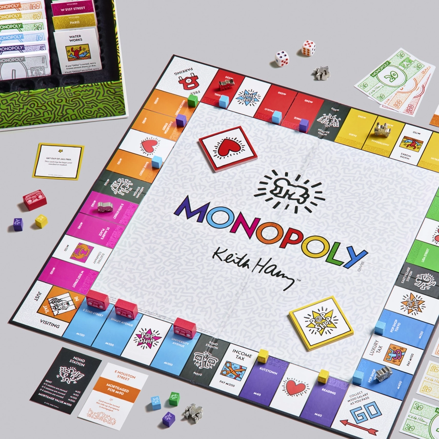 KEITH HARING MONOPOLY: POP SHOP 40TH ANNIVERSARY EDITION