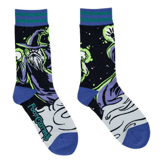 WICKED WIZARDRY CREW SOCKS BY FOOTCLOTHES