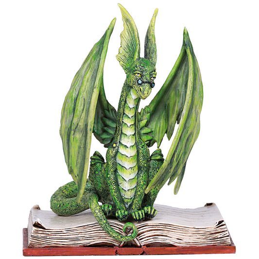 SCHOLAR DRAGON STATUE BY AMY BROWN