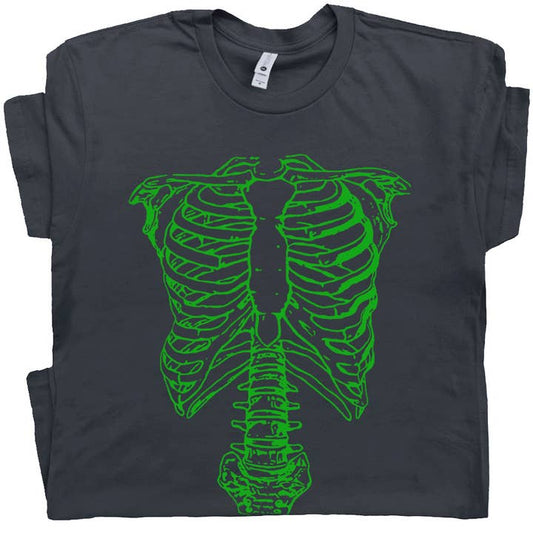 SPINAL TAP GREEN SKELETON T-SHIRT