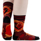 DICE OF DESTINY CREW SOCKS BY FOOTCLOTHES