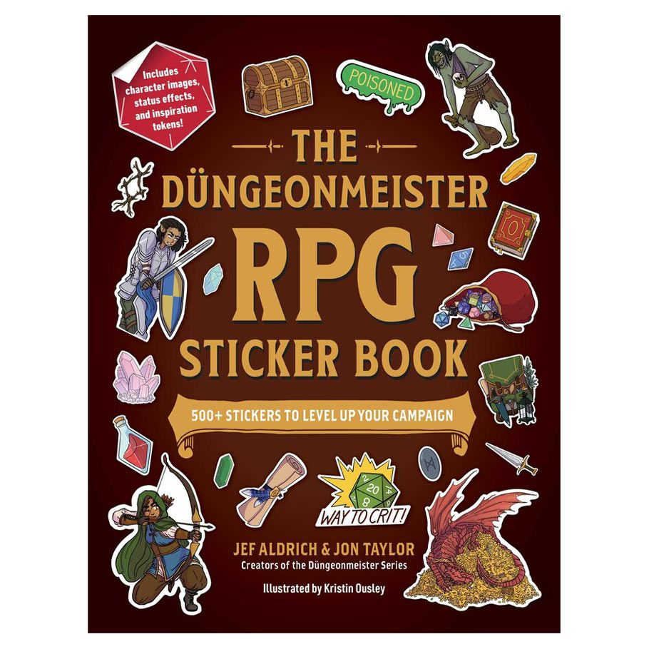 DUNGEONMEISTER RPG STICKER BOOK