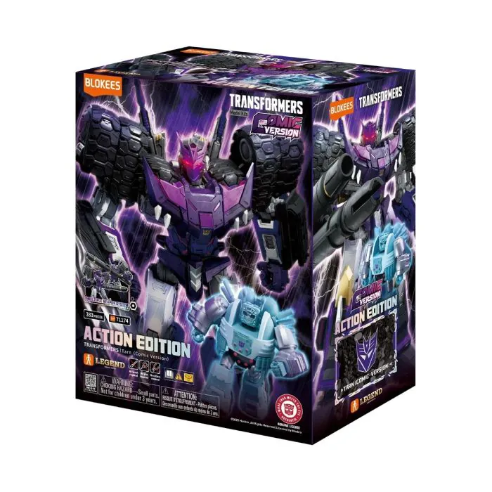 TRANSFORMERS BLOKEES ACTION EDITION 05 COMIC VERSION TARN