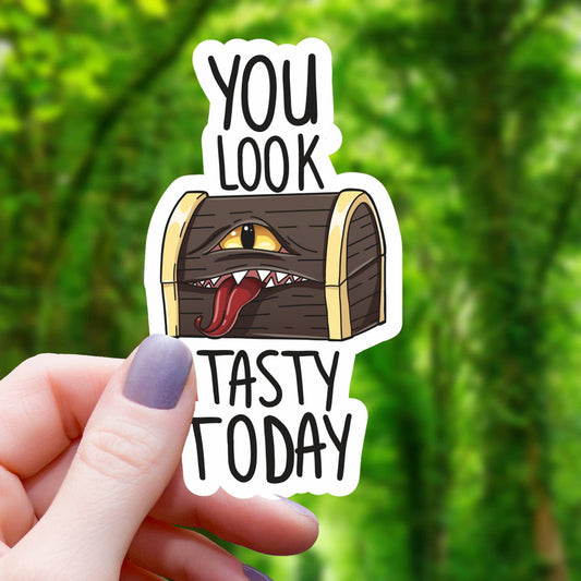 YOU LOOK TASTY MIMIC STICKER