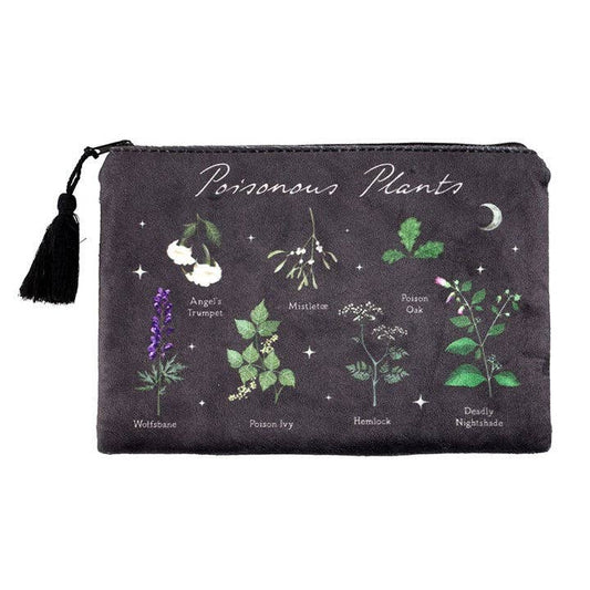 POISON GARDEN ZIP POUCH