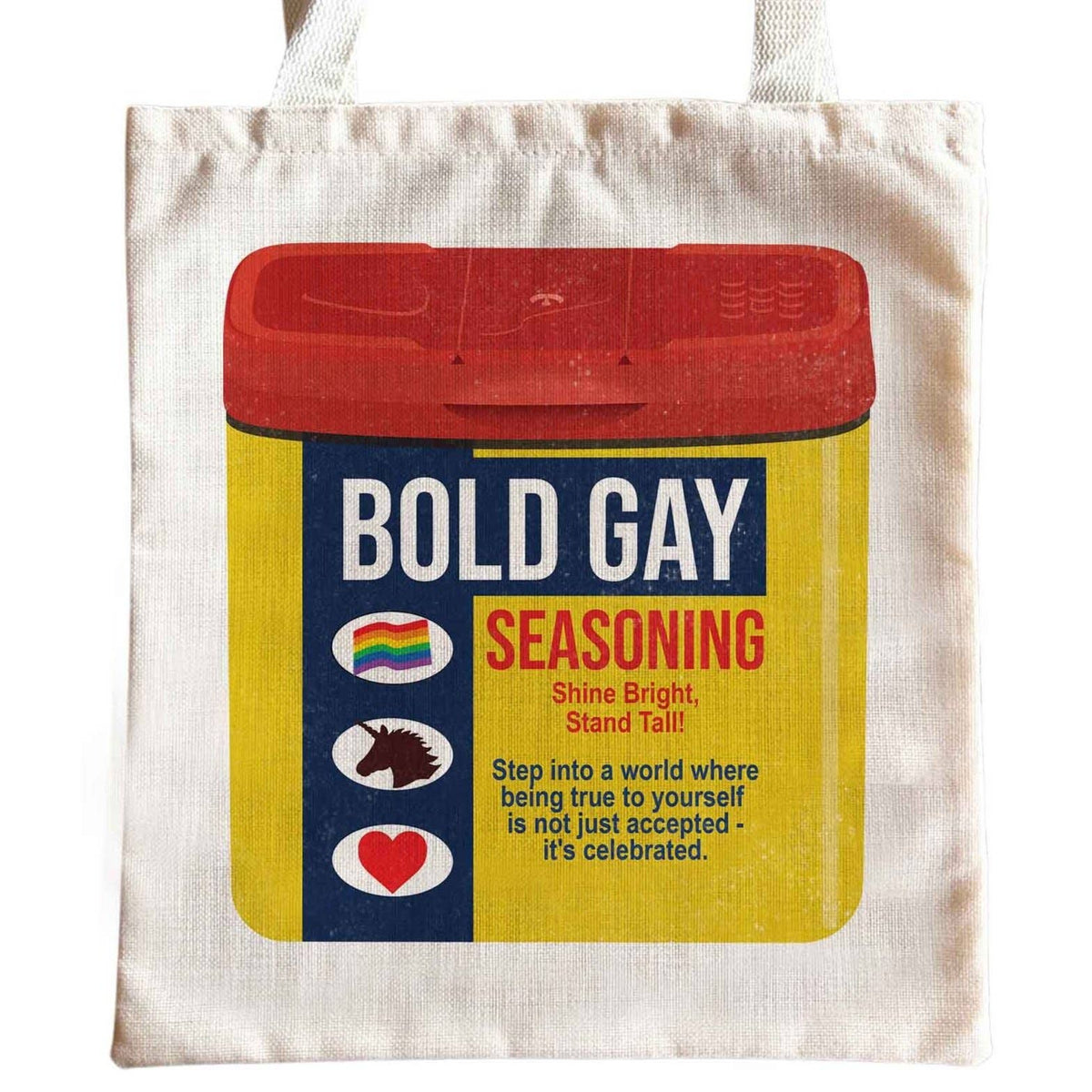 BOLD GAY TOTE BAG