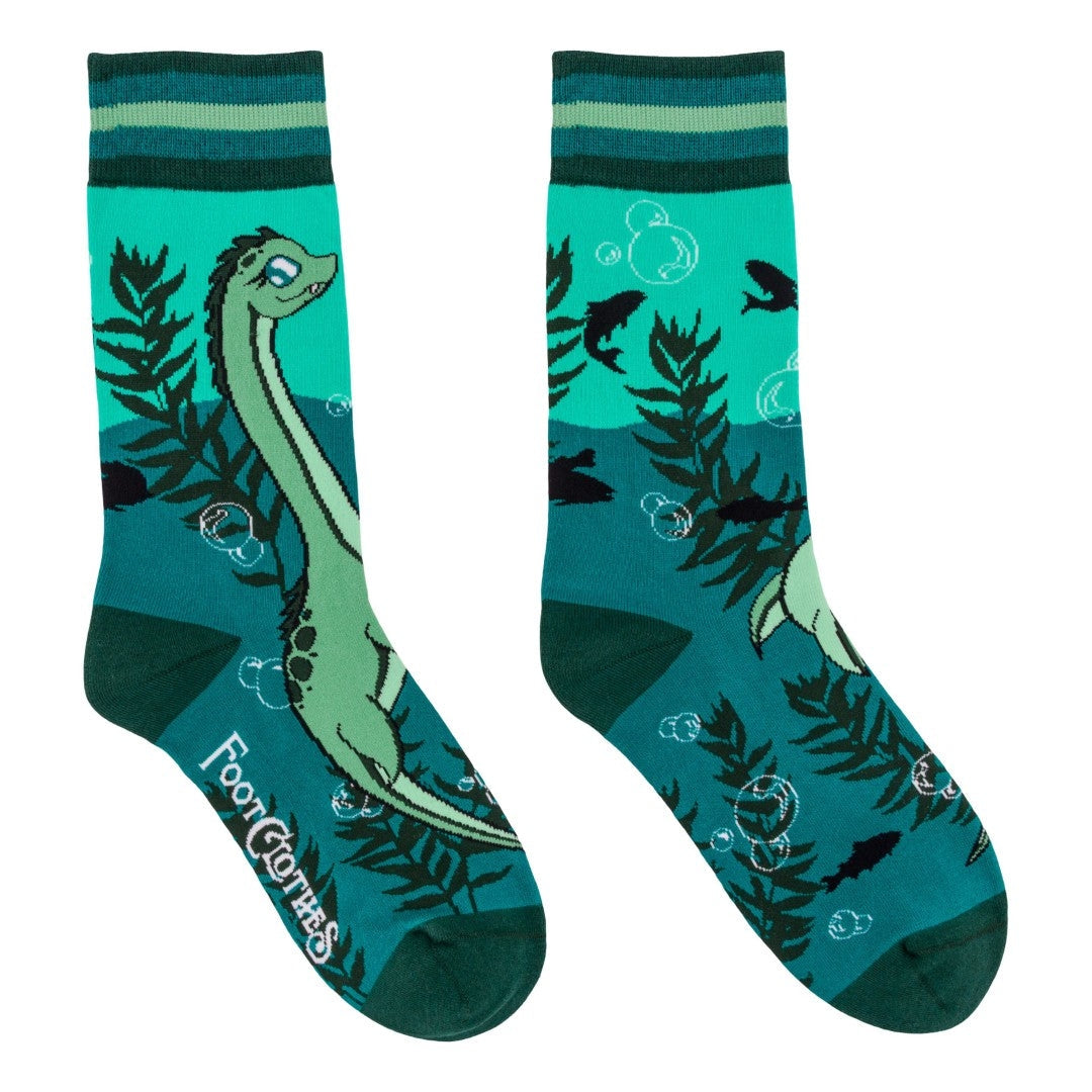 CUTE NESSIE CREW SOCKS BY FOOTCLOTHES
