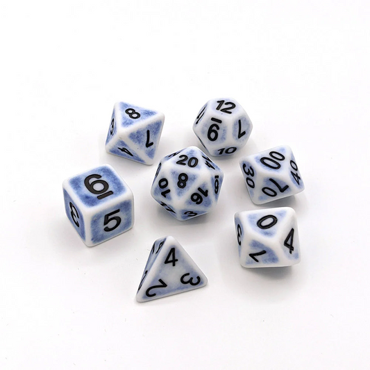 CERULEAN ANCIENT DICE SET