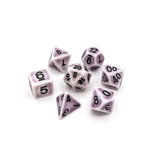 LAVENDER ANCIENT DICE SET