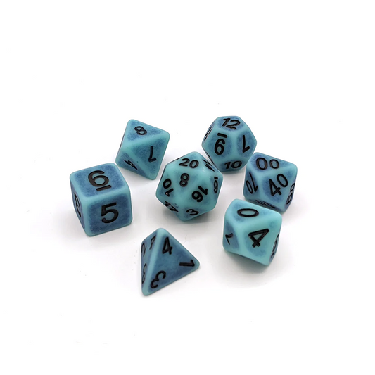 PEACOCK ANCIENT DICE SET