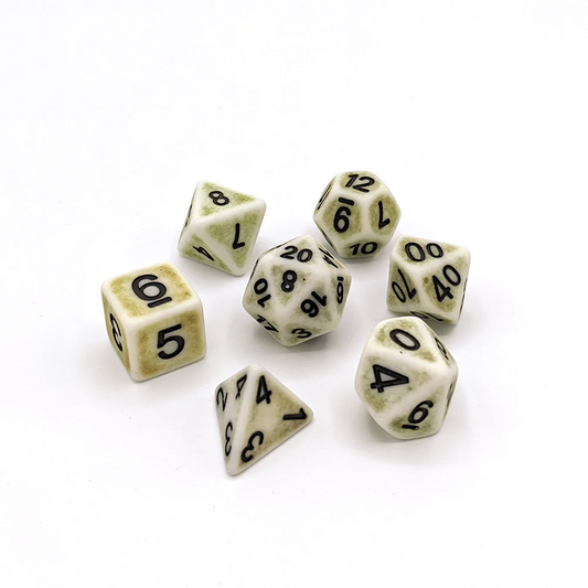 PEAR ANCIENT DICE SET