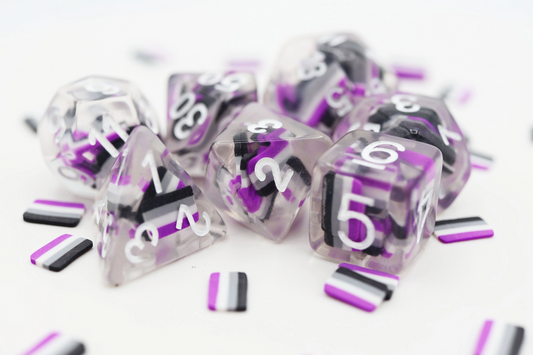 ASEXUAL RESIN DICE SET