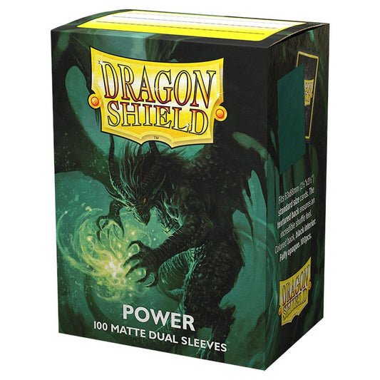 DRAGON SHIELD: MATTE DUAL SLEEVES POWER