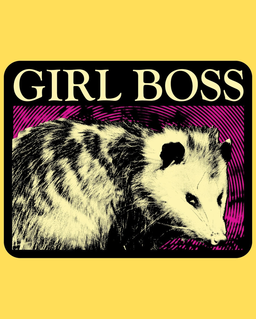 GIRL BOSS STICKER