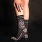 NIGHT OWL CREW SOCKS BY FOOTCLOTHES