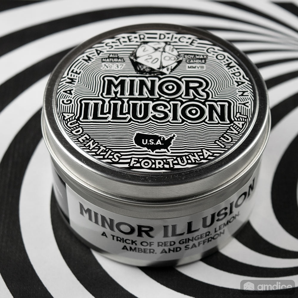MINOR ILLUSION 8oz GAMING CANDLE