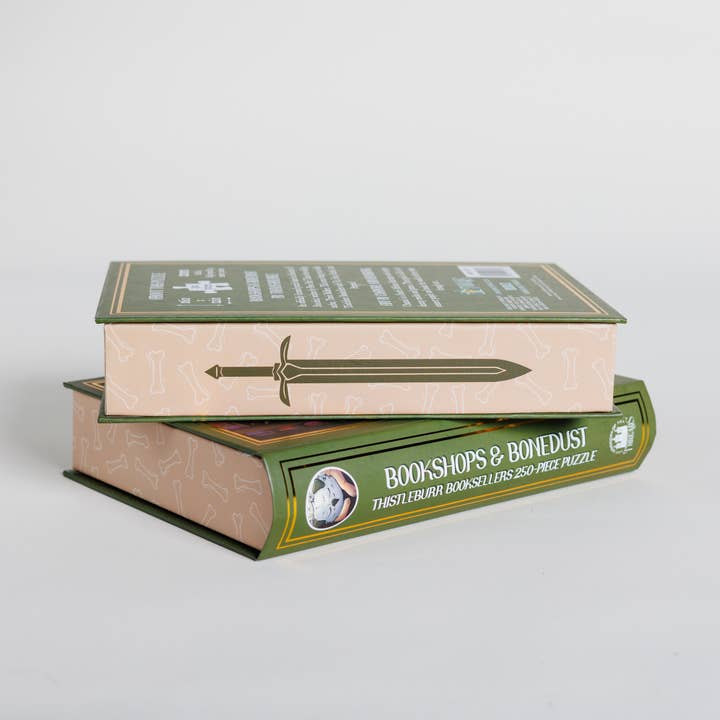 THISTLEBURR BOOKSELLERS: BOOKSHOPS AND BONEDUST 250PC PUZZLE