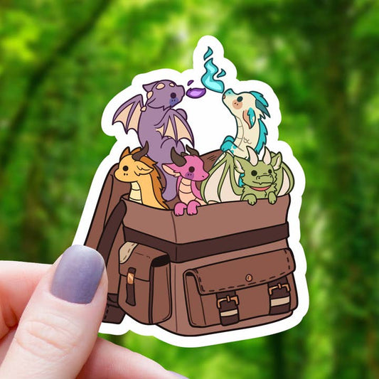 BAG OF DRAGONS STICKER