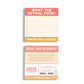 WHAT THE ACTUAL.....LARGE 4X4 IN STICKY NOTES