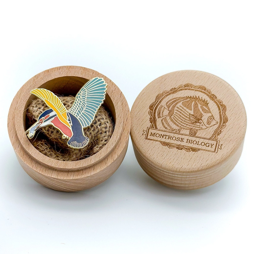 KINGFISHER PIN