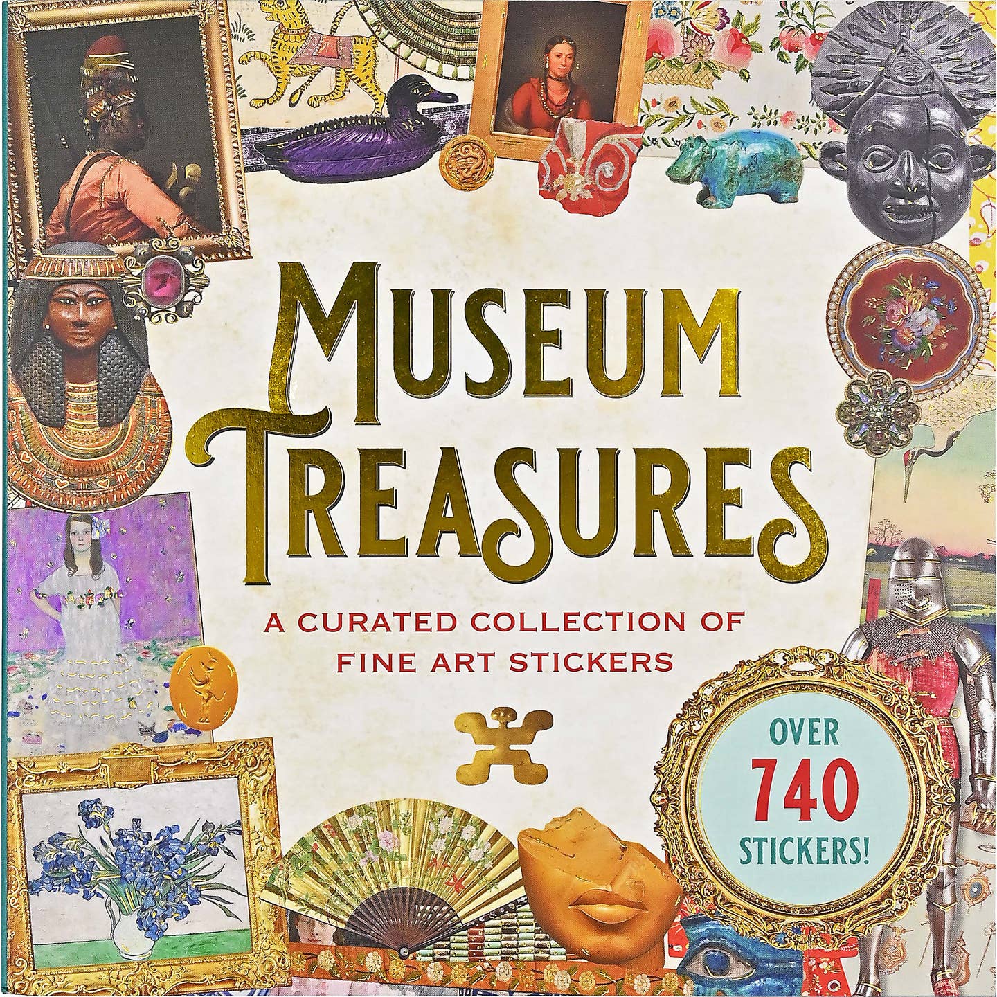 MUSEUM TREASURES STICKER BOOK