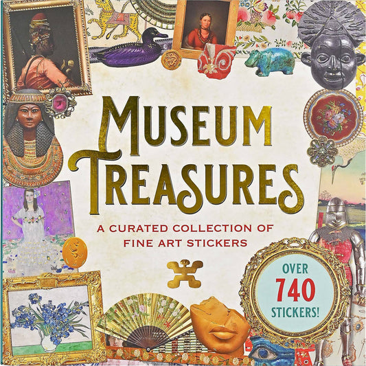 MUSEUM TREASURES STICKER BOOK