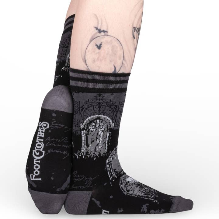 GARDEN OF THE DEAD CREW SOCKS BY FOOTCLOTHES