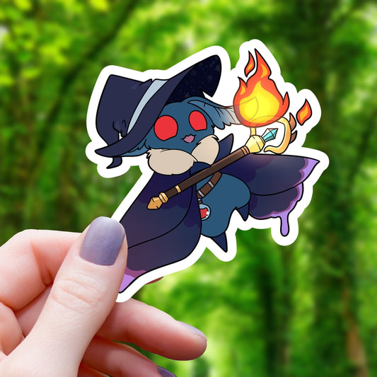 MOTHMAN WIZARD RPG STICKER