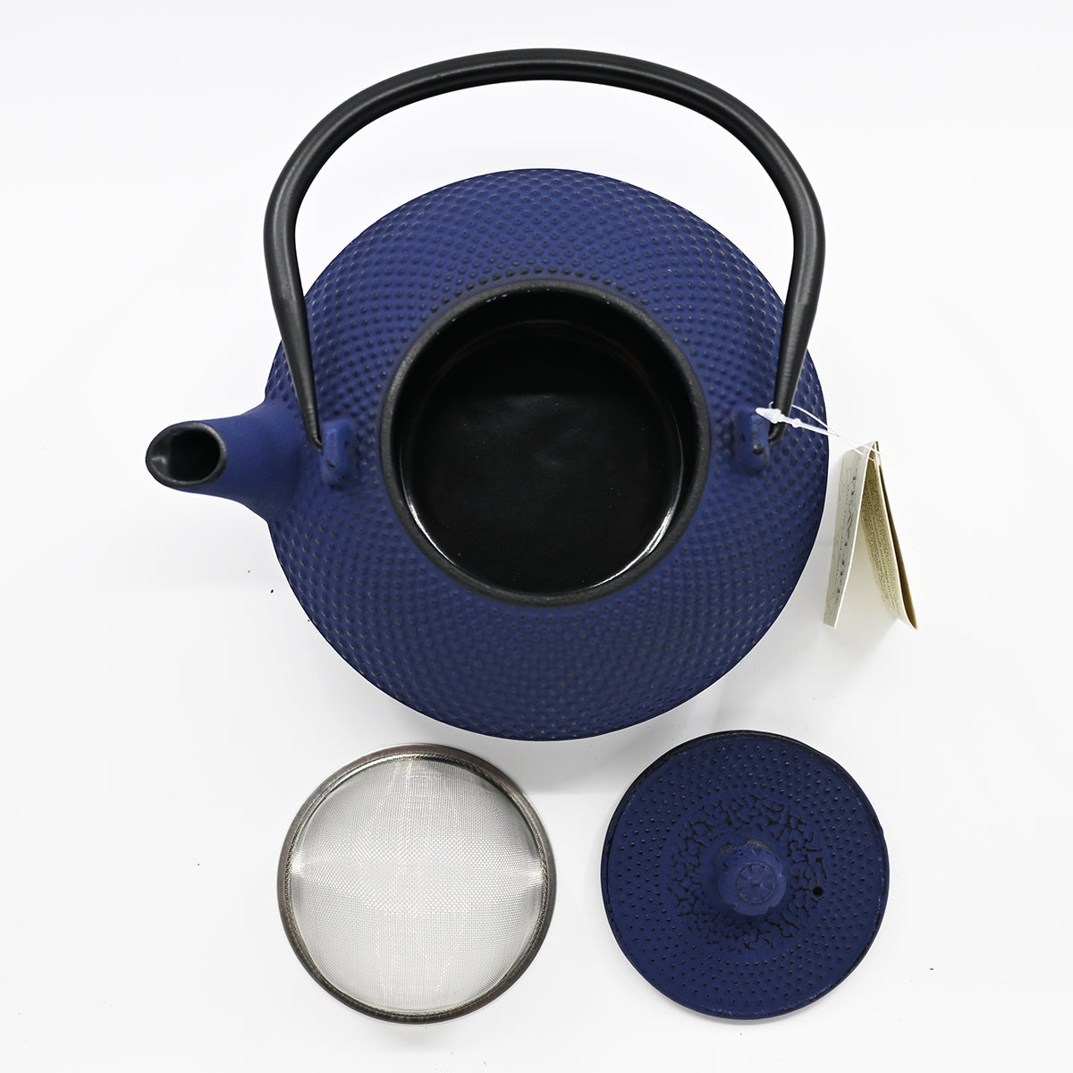 TETSUBIN TEAPOT (BLUE HOBNAIL)