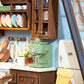 BAKING KITCHEN DIY WOODEN MINIATURE KIT