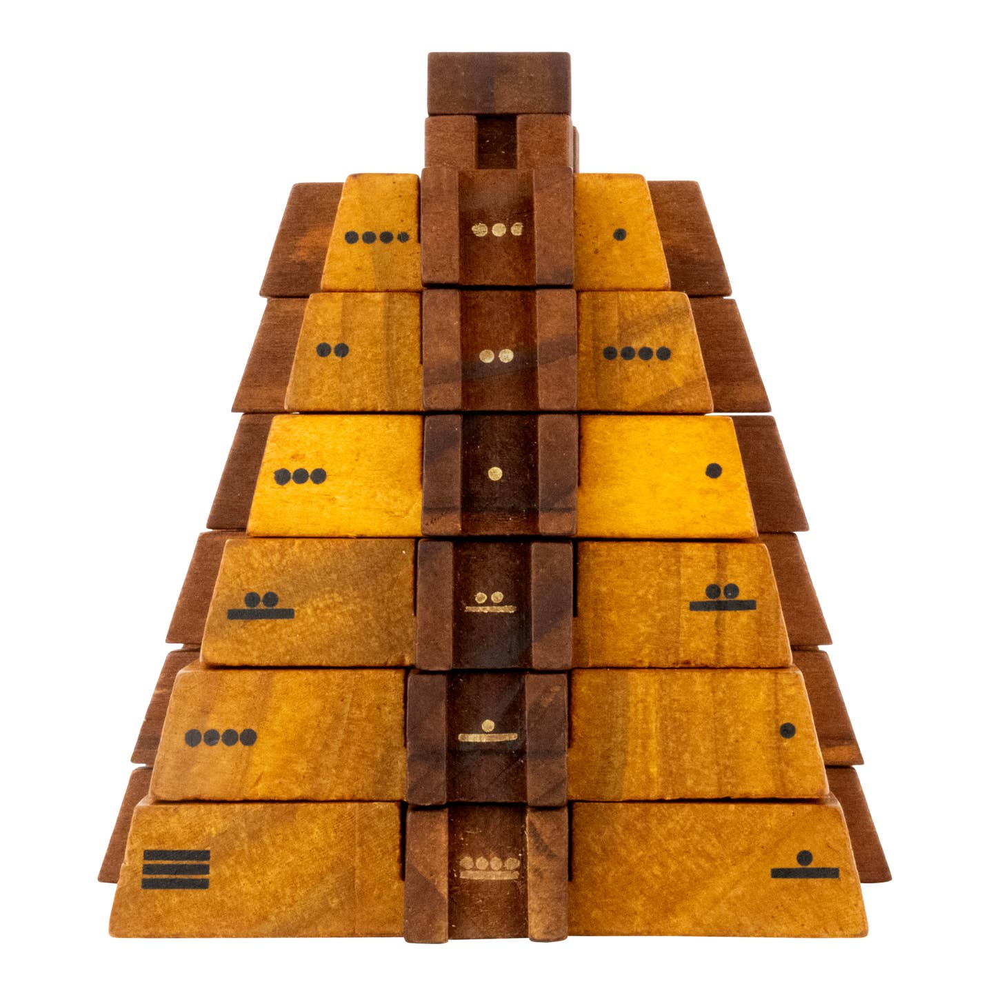 TRUE GENIUS - EL CASTILLO PYRAMID MATH THEMED PUZZLE