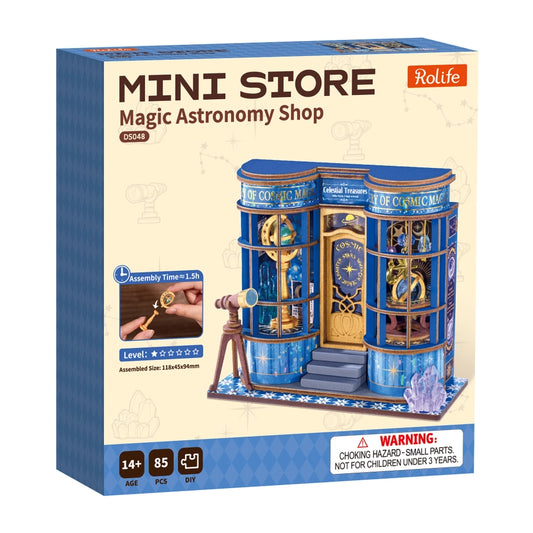 MINI MAGIC ASTRONOMY SHOP WOODEN MINIATURE KIT