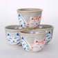 SMILING CAT TEA SET (TEAPOT AND FOUR TEACUPS)