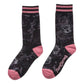 ETERNAL ROSES CREW SOCKS BY FOOTCLOTHES