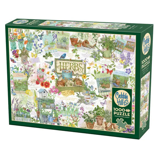 HERB GARDEN 1000PC PUZZLE