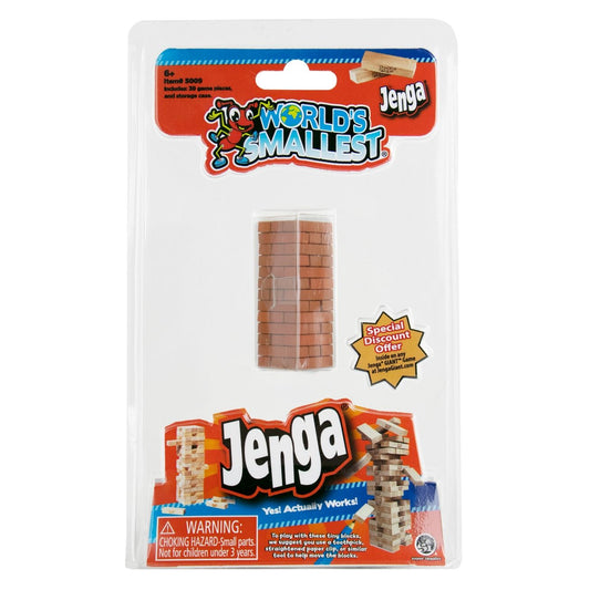 WORLD'S SMALLEST JENGA