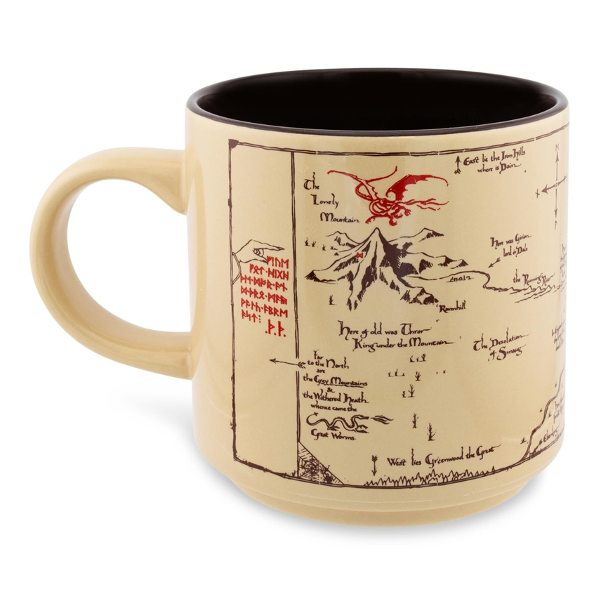 THE MAP OF EREBOR COFFEE MUG