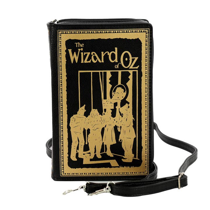 WIZARD OF OZ BOOK CLUTCH BAG