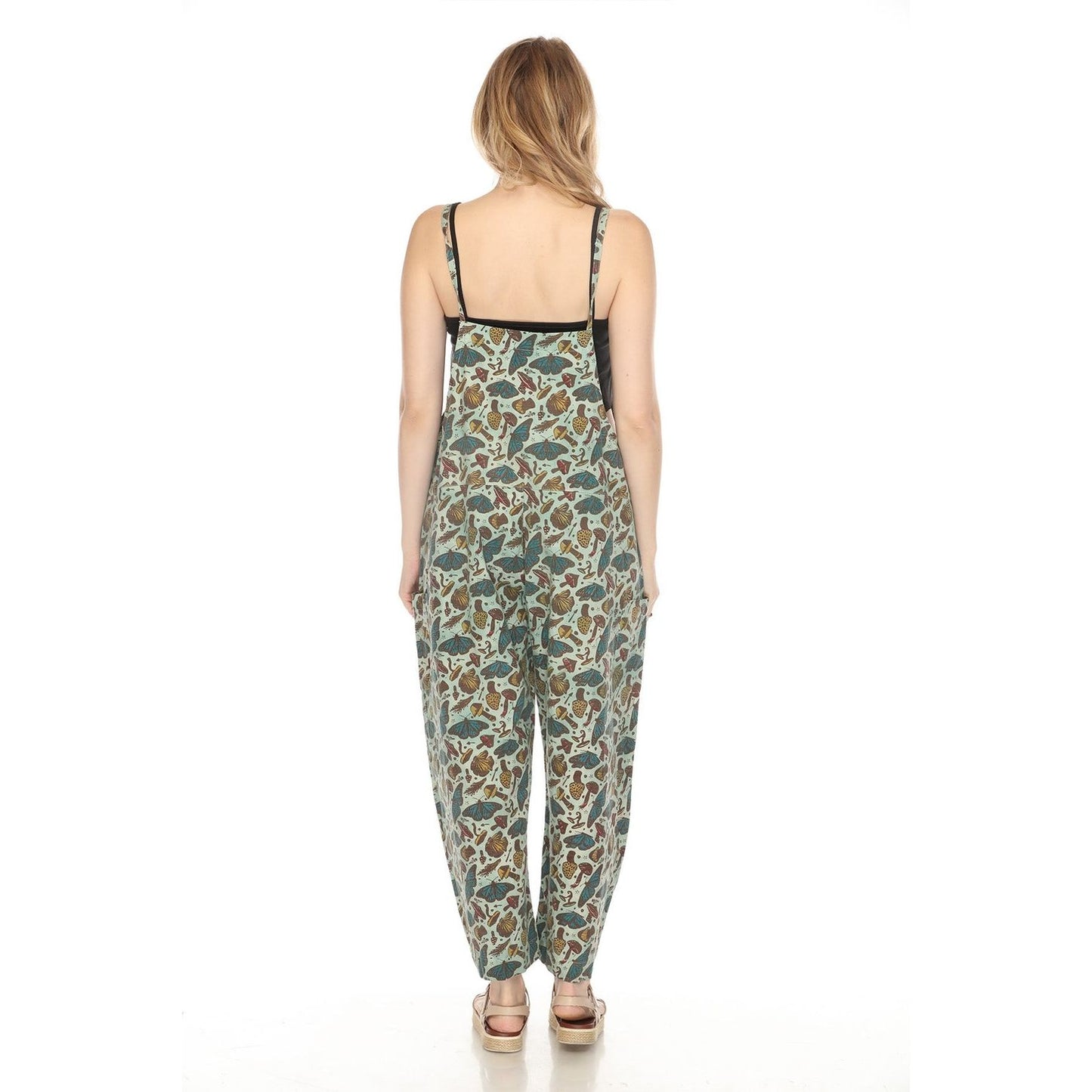 HOMESPUN BUTTERFLY OVERSIZED OVERALLS