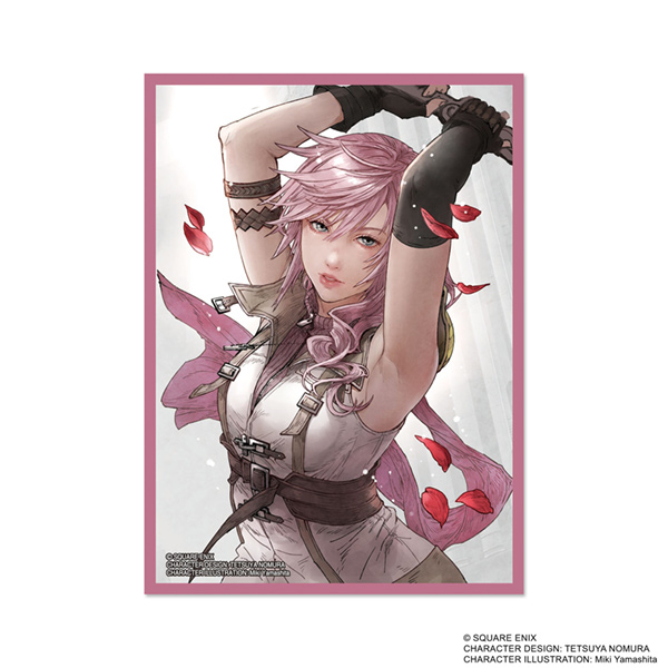 FINAL FANTASY CARD SLEEVES (100) LIGHTNING