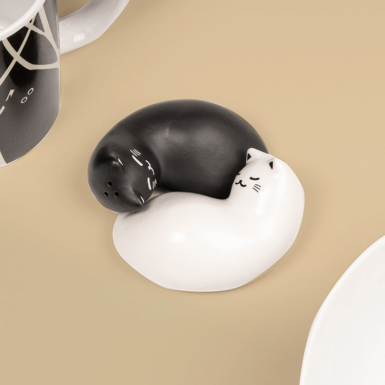 PURRFECT CAT SALT AND PEPPER SHAKERS
