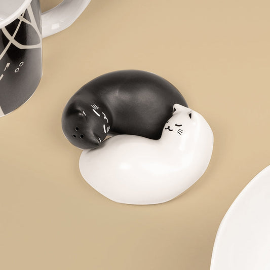 PURRFECT CAT SALT AND PEPPER SHAKERS