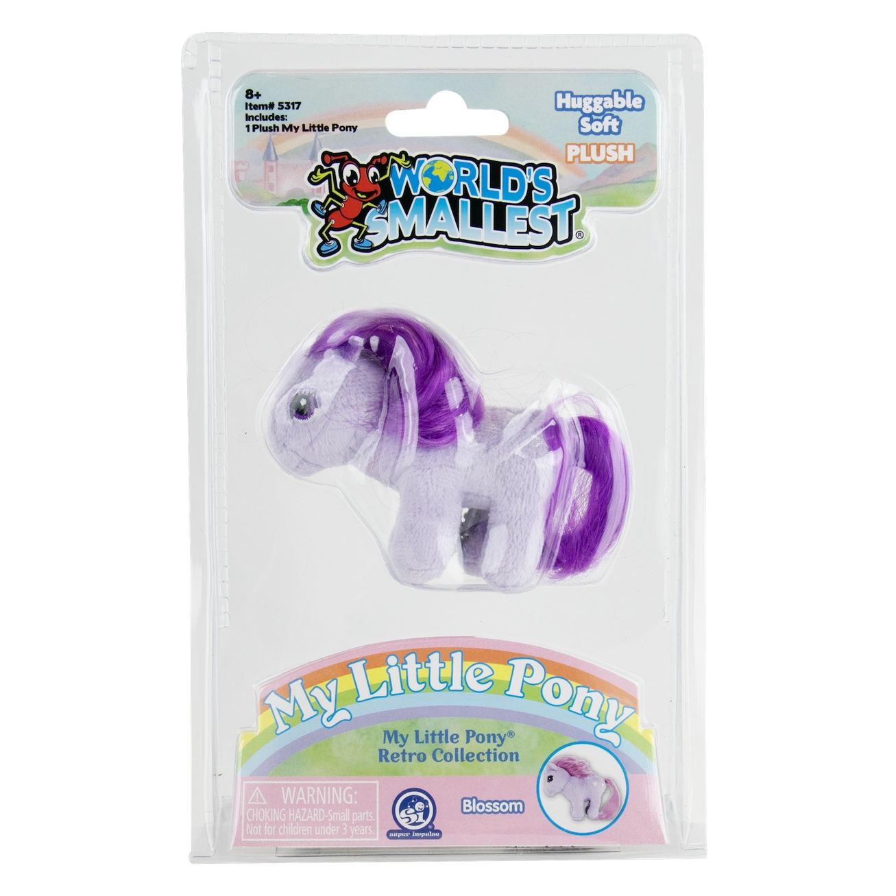 WORLD'S SMALLEST MY LITTLE PONY PLUSH (ASSORTED)